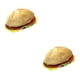thumbnail image 1 of Sombrero de hamburguesa Cateissary Accesorio de disfraz 30.0x30.0x5.0cm 2Conjunto, 1 of 6