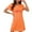 Orange, variant on Zorckvet Valentine Nightgowns for Women Soft Dressy Sleepshirts Short Sleeve Love Fashion Womens Nightshirts Plus Size