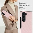 thumbnail image 6 of for Samsung Galaxy Z Fold 7 Case Elegant PU Leather, Samsung Galaxy Z Fold 7 Case Protective Premium Slim Thin Phone Case for Women Girls Compatible with Samsung Galaxy Z Fold 7, Pink, 6 of 6