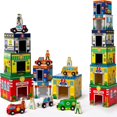 thumbnail image 1 of Juguetes para clasificar y apilar Atoylink para niños pequeños con coches magnéticos, 1 of 7