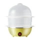 thumbnail image 2 of Mini Egg Cooker Acero inoxidable | Máquina de huevos cocidos eléctricos de doble capa | Cocina hasta 14 huevos | Aparato compacto para ahorrar espacio | Apagado rápido y automático | Negro Azul Rosa, 2 of 6