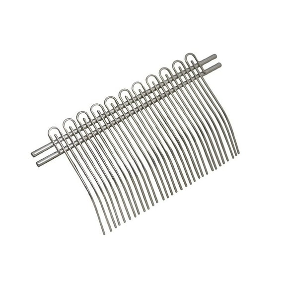 ALFA International TN12-04 Stainless Steel Stripper Combs for TN-12 Tenderizer Set of 2