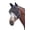Black, variant on Shires Fine Mesh Fly Mask with Ears and Fringe Teal Small Pony