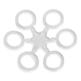 thumbnail image 1 of Round Bait , Transparent 50pcs  Bait Bands Detachable  For Carp Fishing, 1 of 8