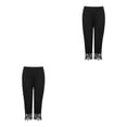thumbnail image 2 of Guardurnaity Leggings Sexy Elástico Transpirable Jogging Yoga Pantalones Tres Cuartos Cómodos Pantalones de Chándal Señora Moda Ropa de Casa Type11 NO11, 2 of 6