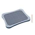 thumbnail image 1 of DOLITY Dog Toilet Pee Pad Removable with Urinary Column Keep Clean Washable Puppy Potty Cyan, 1 of 9