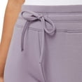 thumbnail image 2 of 32 Degrees Women's Super Soft Stretch Comfort Hand Pockets Active Pants Joggers-Purple / S, 2 of 7