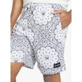 thumbnail image 4 of Dogg Supply by Snoop Dogg Big Men's Bandana Print Mesh Shorts, Sizes 4XL - 5XL, 4 of 9