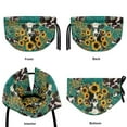 thumbnail image 3 of ZUXONGSY Sunflower Cow Teapot Cozy Teapots Dust Cover with Elastic Band Drawstring Insulated Kettle Cover Easy to Install And Washable for Home Kitchen Teapot Covers, 3 of 6
