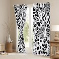 thumbnail image 3 of Erosebridal Teens Abstract Leopard Print Black Out Curtains,Vintage Cheetah Print Curtains Pack of 2 (42x63 Each) For Adults, 3 of 6