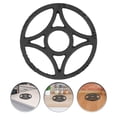 thumbnail image 1 of HAMPPLIES Cast Iron Gas Stove Rack with Nonslip Pads Sturdy Wok Support Stand for Black Stove Use, 1 of 7
