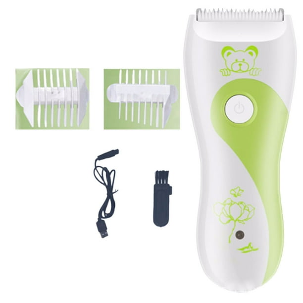 1 juego de recortadora de pelo automática para bebés con carga, cortadora de pelo silenciosa, afeitadora segura para bebés (normal)