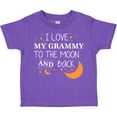 thumbnail image 3 of Inktastic I Love My Grammy to the Moon and Back Boys or Girls Toddler T-Shirt, 3 of 5