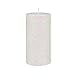 thumbnail image 3 of Zest Candle Pillar Candle, 3 by 6-Inch, Metallic White Glitter, 3 of 4