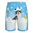 thumbnail image 6 of Naloa Collie in Bathtub Men's Beach Shorts, Surfing shorts, Swim trunks, Quick Dry Swim Trunks for Surfing Beach Fun - Small, 6 of 9
