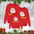 thumbnail image 2 of Fiaer Christmas Family Sweatshirts Matching Funny Santa Graphic Trendy Xmas Pullover Long Sleeve Crew Neck Loose Fit Holiday Tops Women S, 2 of 5