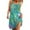 Green, variant on FcBaudy Sleeveless Round-Neck Dress,Summer Dresses for Women,Womens Dresses Women's Boho Floral Printed Dress Summer Sleeveless Tshirt Beach Mini Dresses Women Dress