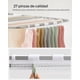 thumbnail image 5 of SONGMICS Tendedero, Plegable de 2 Niveles, Alas Ajustables en Altura, con Clips para Calcetines, 33 Barras para Secar la Ropa, 5 of 9