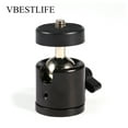thumbnail image 1 of Ballhead Stand, Anti-Skid 360° Firm Tripod Heads Black  For Video For Photography, 1 of 8