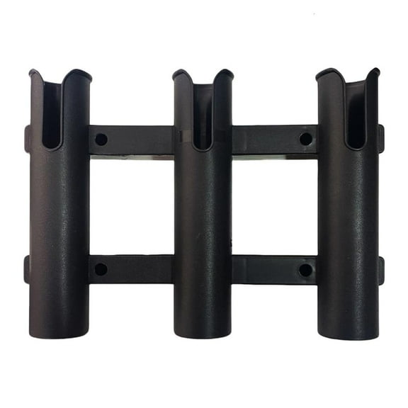 SIEYIO 3 Rod Tube Link Fishing Rod Racks Plastic Tube Poles Holder Bracket Enduring