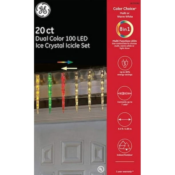GE 89453LO Color Choice 20Count MultiFunction Color Changing Mini LED