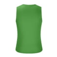 thumbnail image 7 of Mens Tank Tops Tops Long Sleeve Running Shirt Men 4 7 3/ 4 Sleeve T Shirts for Men Stretch Fit Shirt Mens Summer Sports Fitness Basketball Training Vest Sleeveless Exercise Mesh Material Qui Green 4XL, 7 of 7
