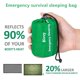 thumbnail image 2 of Saco de dormir de emergencia térmico ligero impermeable Bivy Saco - Manta de supervivencia Bolsas Camping, Senderismo, Actividades al aire libre Tan Jianjun unisex, 2 of 2