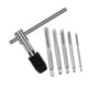 thumbnail image 5 of Machos de roscar para tornillos, juego de machos de roscar, accesorio de hardware, fácil de usar, portátil, reparación 6 piezas, 5 of 9