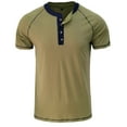 thumbnail image 4 of Rrunsv T Shirts for Men Pack Men's Cotton Undershirt, Moisture-Wicking Crew Tee Undershirts, Multi-Packs Available Green,XXL, 4 of 4