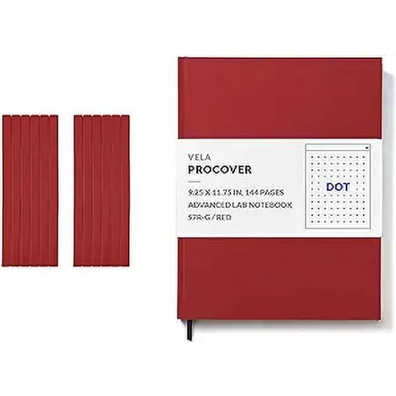 Vela Sciences Expanded Hardcover Lab Notebook, Seychelles