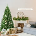 thumbnail image 3 of Costway 7.5FT PVC Christmas Tree 1346 Tips Hinged Solid Metal Leg, 3 of 11