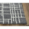 thumbnail image 2 of Alora Decor Classic 7'9" x 9'9" Geometric Charcoal/Black Hand Tufted Area Rug, 2 of 5