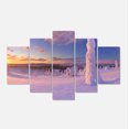 thumbnail image 2 of Frozen Trees on Mountain Panorama - Landscape Canvas Art Print, 2 of 3