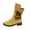 Ginger, variant on Willtoo Womens Polka Dot Lace Up Mid Calf Combat Boots, Back Zipper Round Toe Chunky Block Heel Boots, Non Slip Lug Sole Fashion Winter Boots