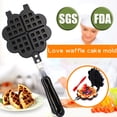 thumbnail image 1 of karymi Waf-fle Baking Household Non-stick Cake Bakeware DIY Wa-ffle Clearance, 1 of 7