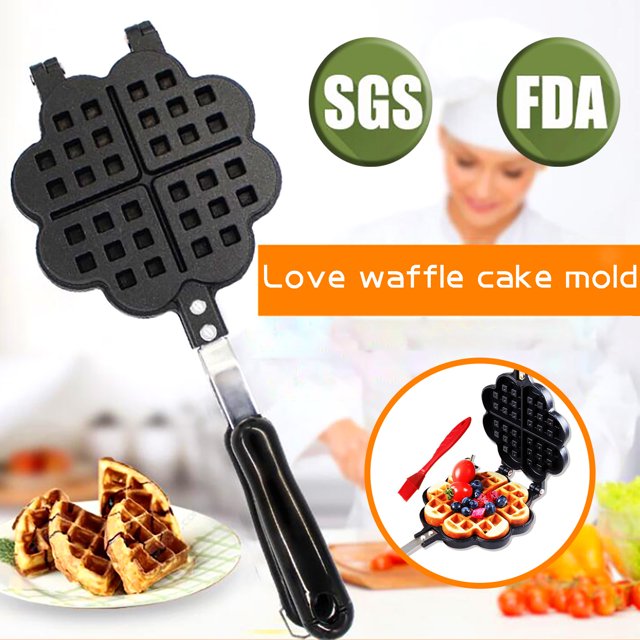 TIMIFIS Wa-Ffle Mould Waf-Fle Baking Household Non-Stick Cake Bakeware DIY Wa-Ffle Kitchen Gadgets