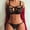 Noir, variante sur LSLSJ Lingerie pour Femmes Lingerie Corset Dentelle Sans Armature Mousseline Racée Vêtements de Nuit sous-Vêtements Hauts+culottes