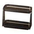 thumbnail image 1 of Desktop Storage Rack, Household Bedroom, Cosmetics Storage, Bathroom, Kitchen, Transparent Double Layer Storage Rack,B, 1 of 5