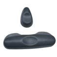 thumbnail image 3 of 1Pc Front Electric Seat Adjustment Button Switch Cover For Mitsubishi For Pajero Gray Mingyqi, 3 of 8