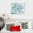 thumbnail image 5 of JEUXUS  "Watercolor Blue Blossoms II Gallery Wrapped Canvas, 5 of 6