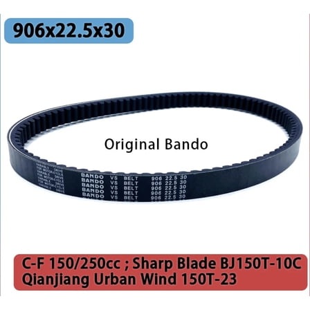 Original Bando 906X22.5-30 Drive Belt For CF250cc 150cc KINROAD ATV Qianjiang New