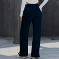 thumbnail image 5 of Endives Womens Wide Leg Sweatpants Baggy Joggers Straight Leg Pant Loose Fit Sport Pants With Pockets, 5 of 6
