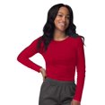 thumbnail image 1 of Sivvan Uniformes Médicos Para Mujer - Camiseta Cómoda De Manga Larga - S8500 - Rojo - Xl, 1 of 5