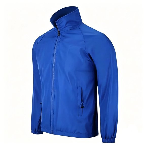 FSYBOA Boys Zip Up Jackets Size 14-16T, Lightweight Windproof Casual Athletic Kids Fall Outerwear Blue