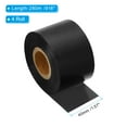 thumbnail image 2 of Uxcell 1.57"x918' (40mmx280m) Wax Thermal Transfer Ribbon, 4 Roll 1" Core Ink Out Barcode Printer Ribbon, Black, 2 of 6