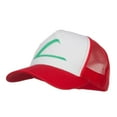 thumbnail image 3 of Ash Ketchum League Expo Embroidered Mesh Cap - White Red OSFM, 3 of 6