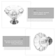 thumbnail image 6 of SKISUNO 6pcs Transparent Acrylic Doorknobs Handle Drawer Knobs Door Handle Door Knob, 6 of 7