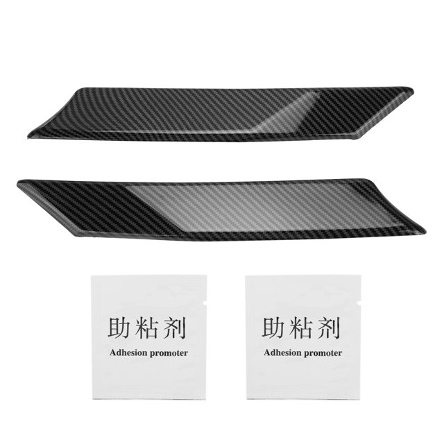 Reemplazo de Estilo de fibra de carbono Ticfox para cubierta de pilar C de ventana de puerta de Coche 2 uds RAV4 2019-2021