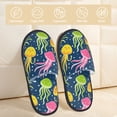 thumbnail image 2 of House Slippers for Women Men - Bubble Jellies Lightweight House Shoes Fuzzy Slippers, Soft Slip-On Cozy House Slippers for Woman Indoor Outdoor, 2 of 7
