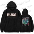 thumbnail image 2 of Sudadera con capucha de Russ It was you all Along Tour, de invierno, para hombre y mujer, unisex, informal, de manga larga, con capucha, ropa de calle, 2 of 5